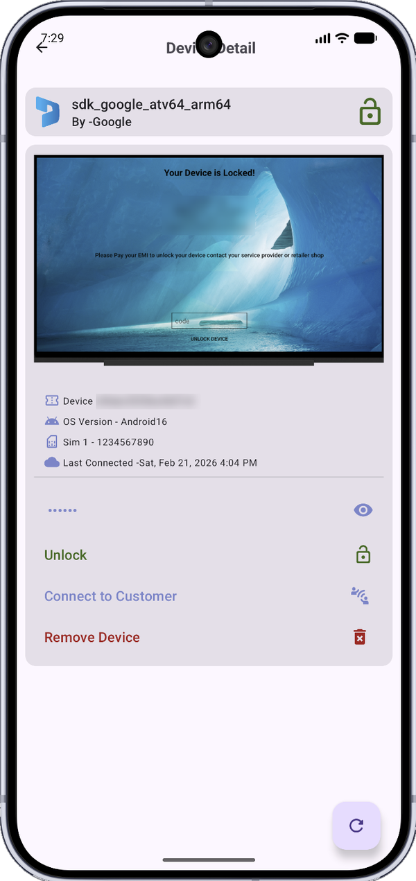 FDL app: Sell smart TVs on EMI